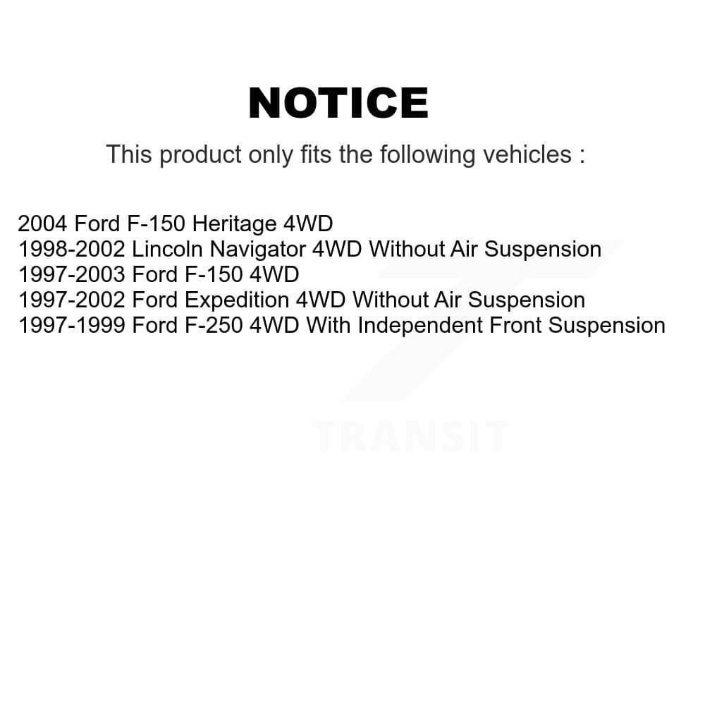 TOR - KTR-103400 - Front Suspension Control Arm and Ball Joint Assembly Kits image 2