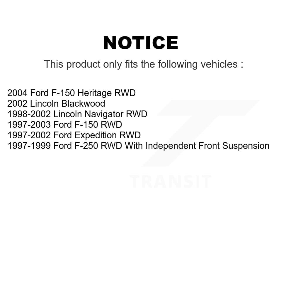 TOR - KTR-103405 - Front Suspension Control Arm and Ball Joint Assembly Kits image 2