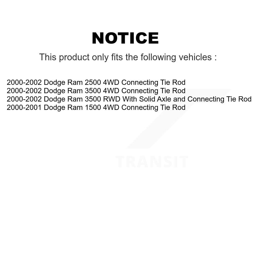 TOR - KTR-103747 - Front Outer Steering Tie Rod End Kits image 2
