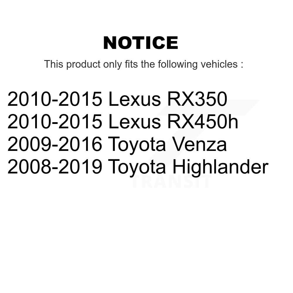 TOR - KTR-103843 - Front Outer Steering Tie Rod End Kits image 2