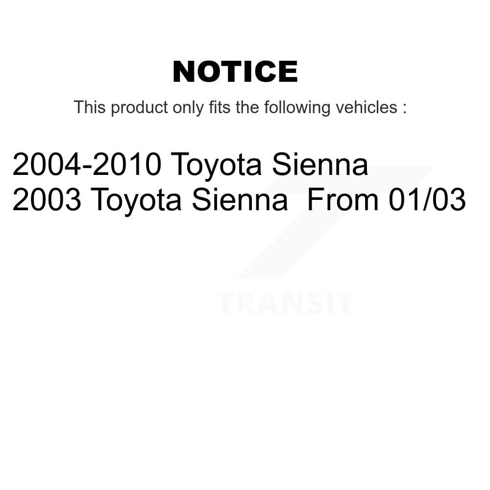 TOR - KTR-103907 - Front Outer Steering Tie Rod End Kits image 2