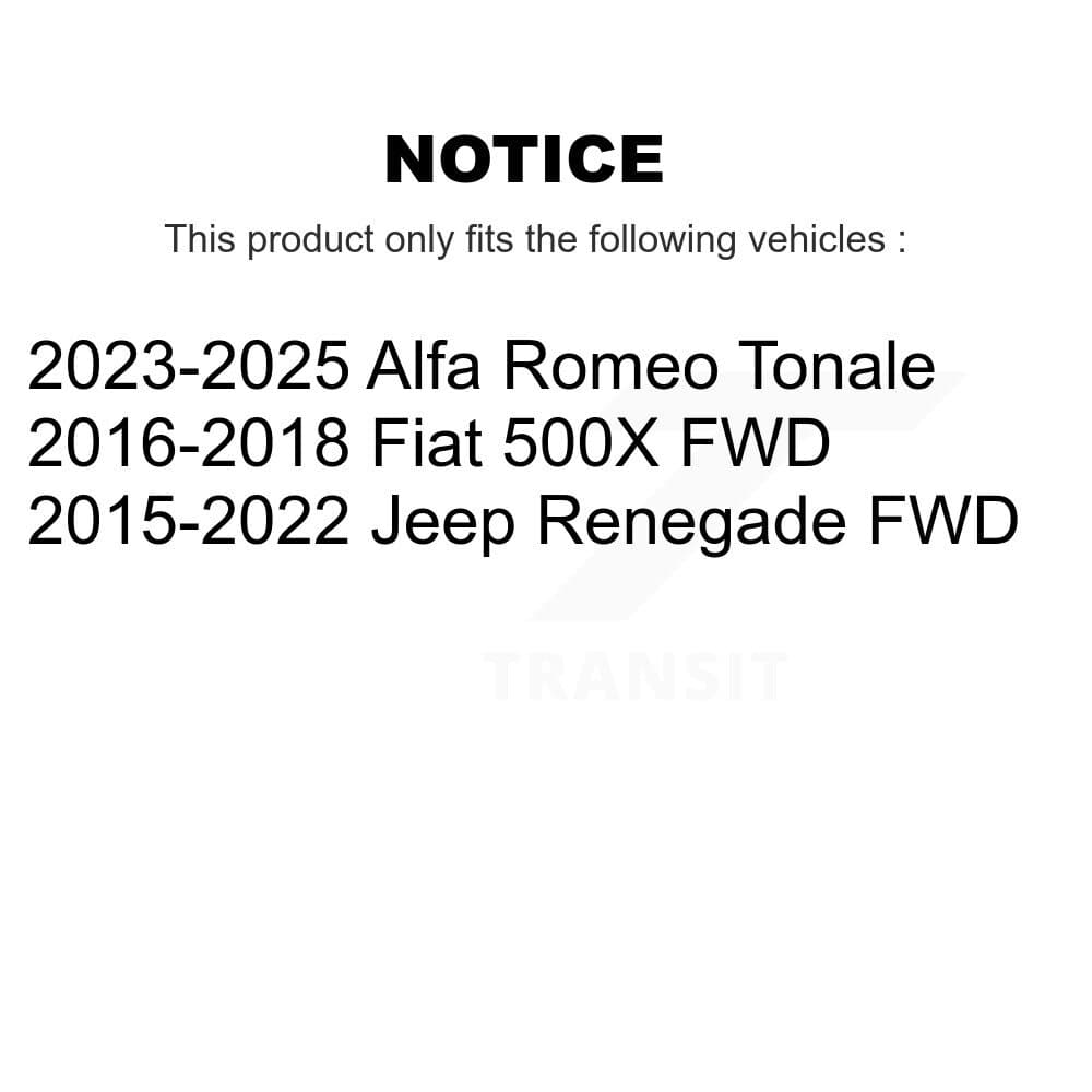TOR - KTR-103926 - Front and Rear Suspension Stabilizer Bar Link Kits image 2