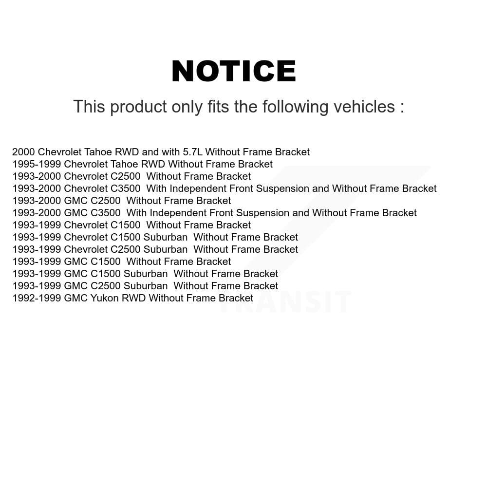TOR - KTR-103954 - Front Steering Tie Rod End Kits image 2