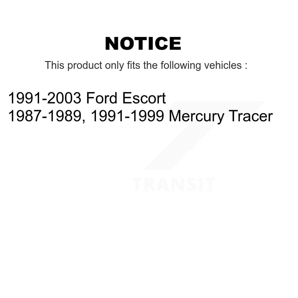 TOR - KTR-104160 - Front and Rear Suspension Stabilizer Bar Link Kits image 2