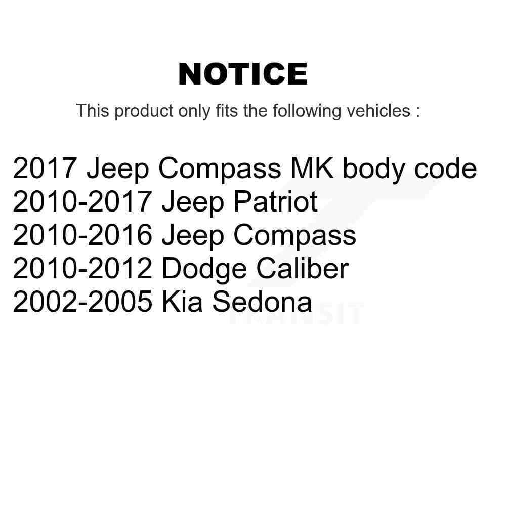 TOR - KTR-104167 - Rear Suspension Stabilizer Bar Link Kits image 2