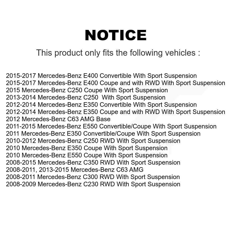 TOR - KTR-104211 - Front Suspension Stabilizer Bar Link Kits image 2