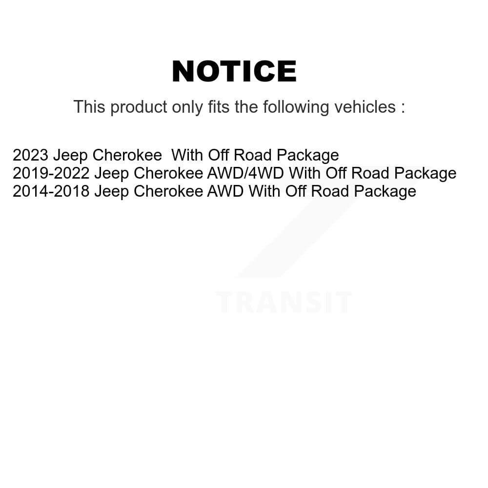 TOR - KTR-104235 - Front Suspension Stabilizer Bar Link Kits image 2