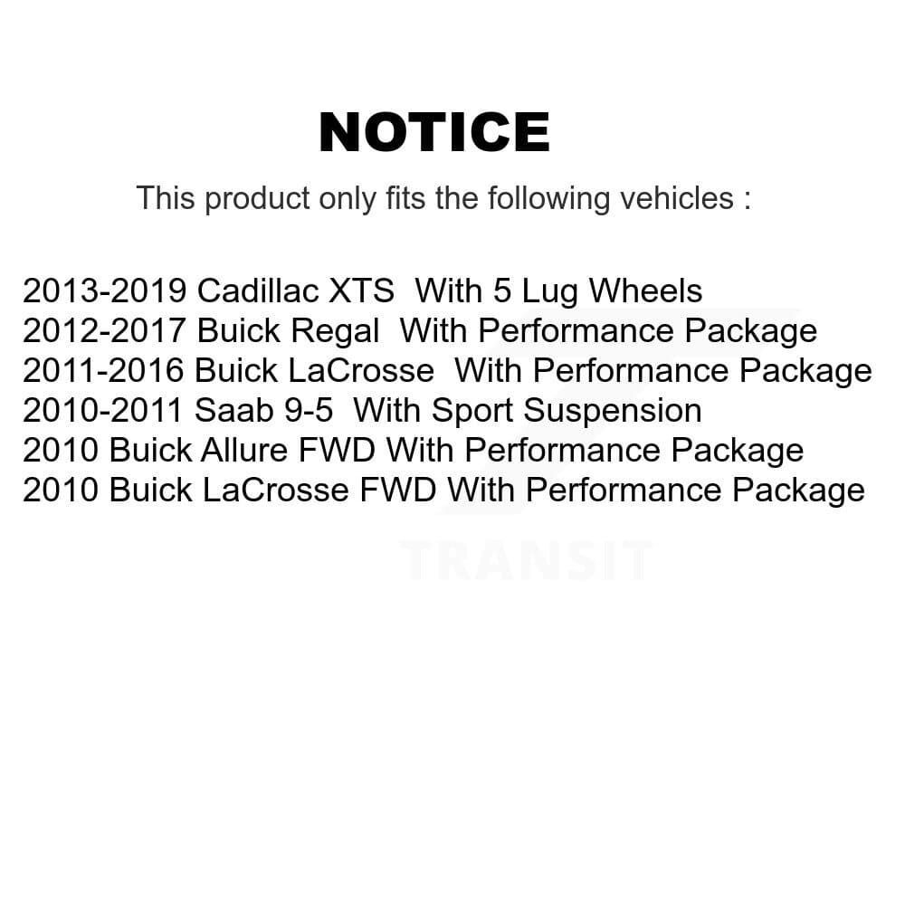 TOR - KTR-104245 - Front Suspension Stabilizer Bar Link Kits image 2
