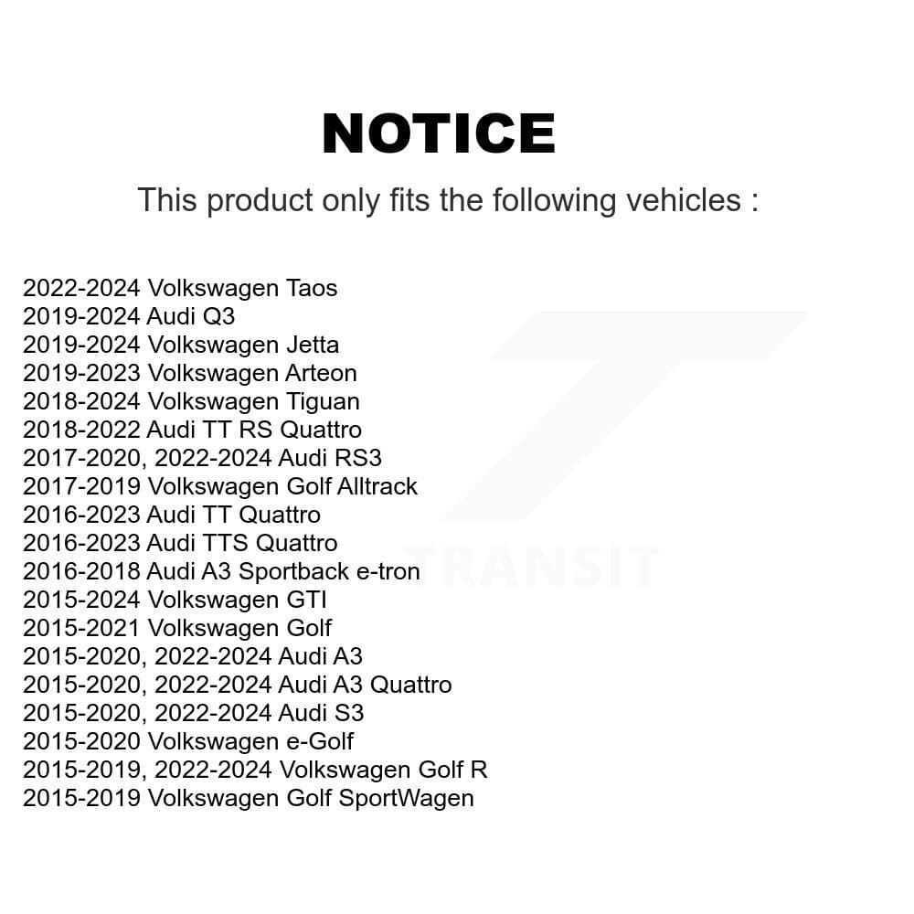 TOR - KTR-104259 - Front and Rear Suspension Stabilizer Bar Link Kits image 2