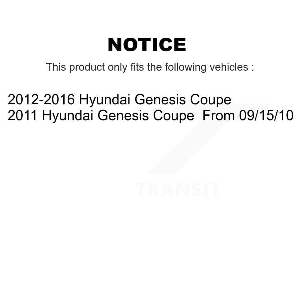 TOR - KTR-104276 - Front and Rear Suspension Stabilizer Bar Link Kits image 2