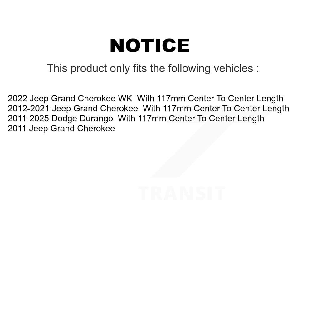 TOR - KTR-104289 - Rear Suspension Stabilizer Bar Link Kits image 2