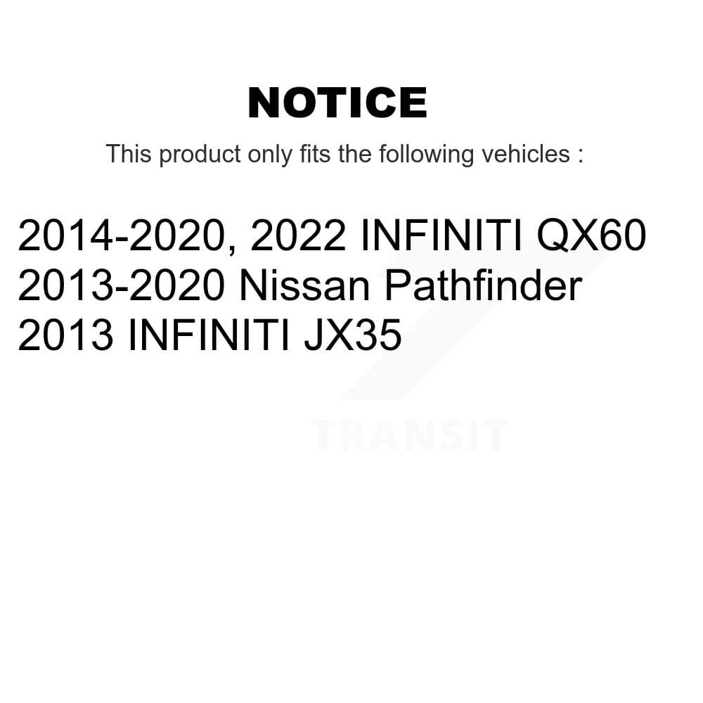 TOR - KTR-104317 - Front Suspension Control Arm and Ball Joint Assembly Kits image 2