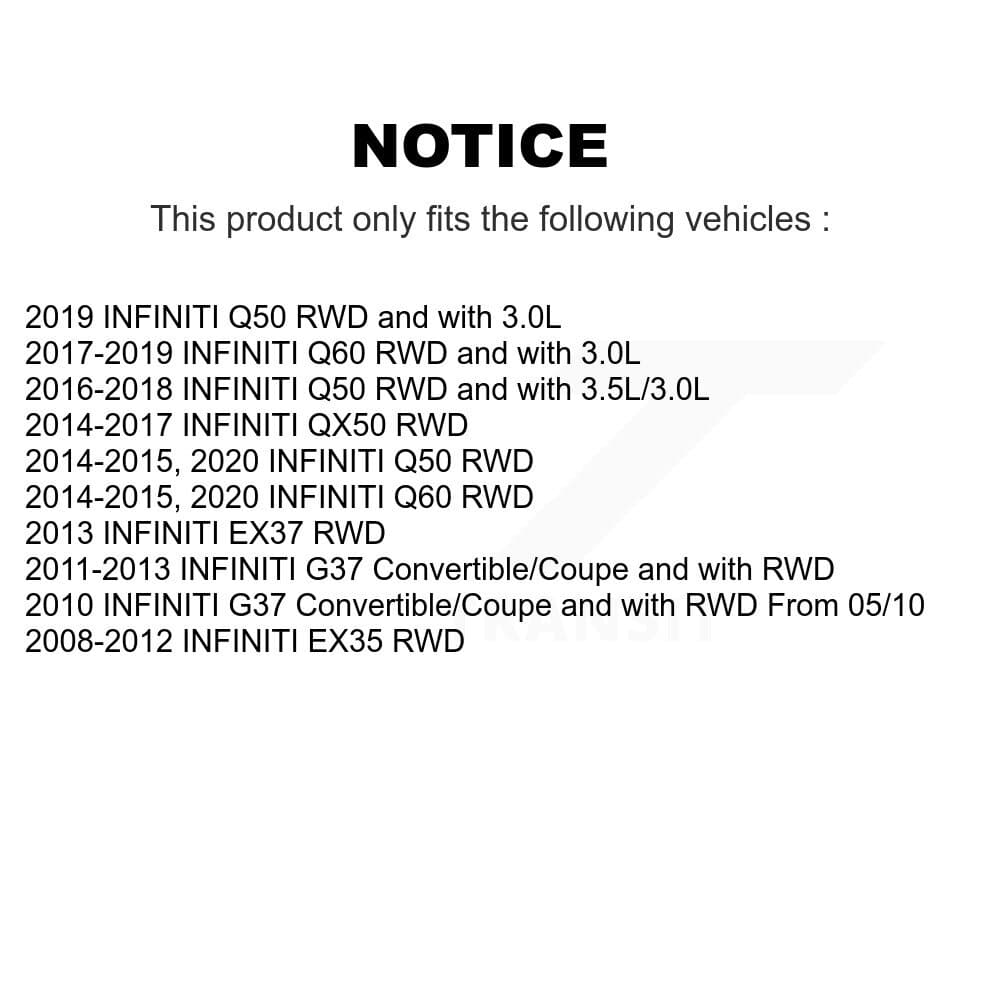 TOR - KTR-104443 - Front Suspension Control Arm and Ball Joint Assembly Kits image 2