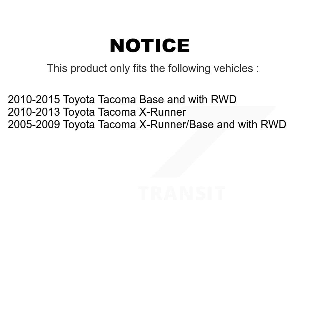 TOR - KTR-104676 - Front Outer Steering Tie Rod End Kits image 2