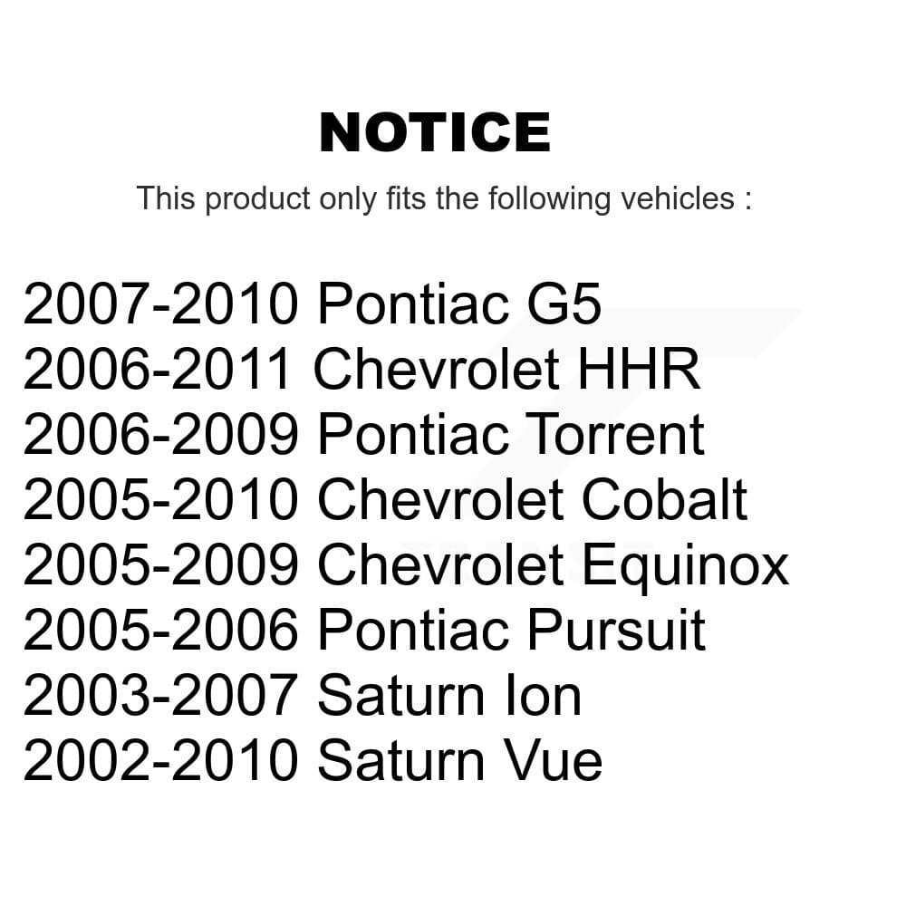TOR - KTR-104692 - Front Outer Steering Tie Rod End Kits image 2