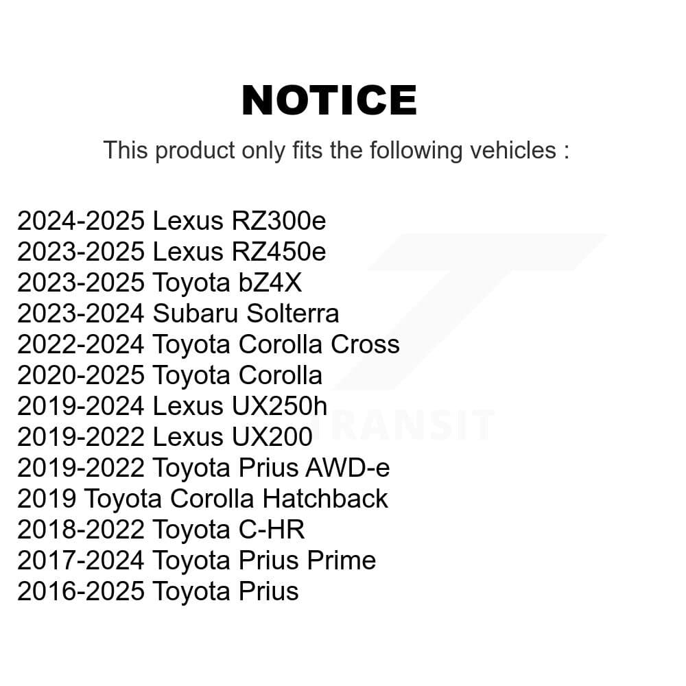 TOR - KTR-104702 - Front Suspension Stabilizer Bar Link Kits image 2