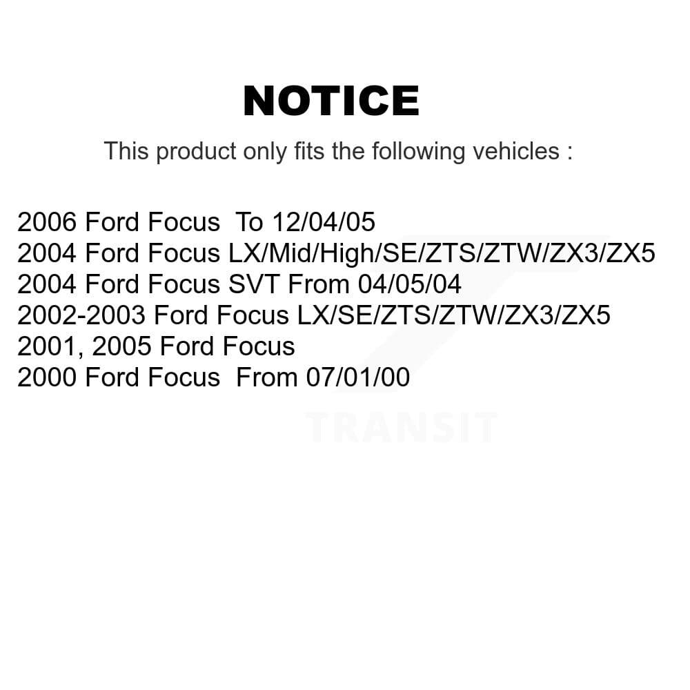 TOR - KTR-104751 - Front Inner Steering Tie Rod End Kits image 2