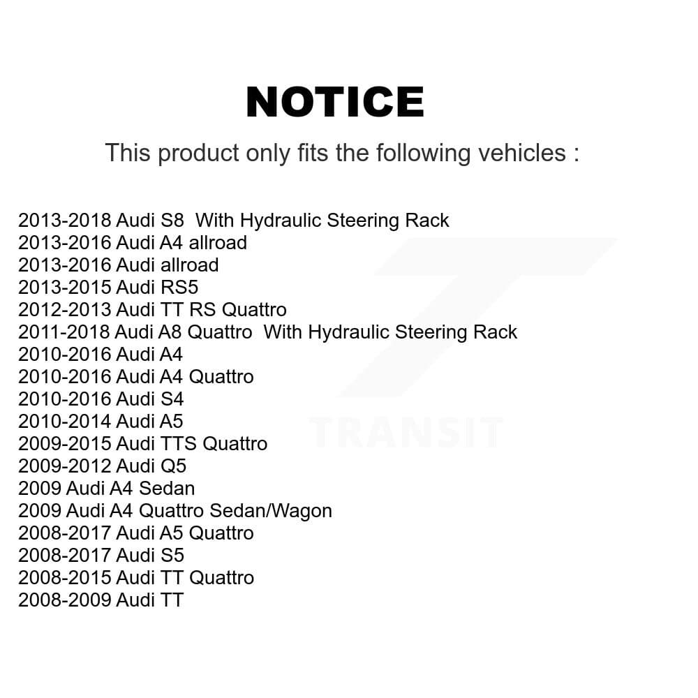 TOR - KTR-104842 - Front Inner Steering Tie Rod End Kits image 2