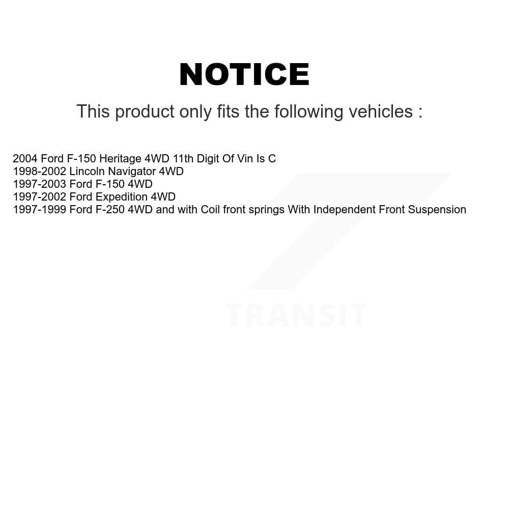 TOR - KTR-105095 - Front Steering Tie Rod End Kits image 2
