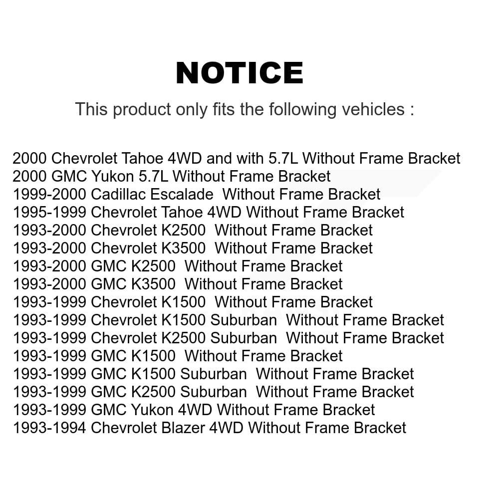 TOR - KTR-105103 - Front Steering Tie Rod End Kits image 2