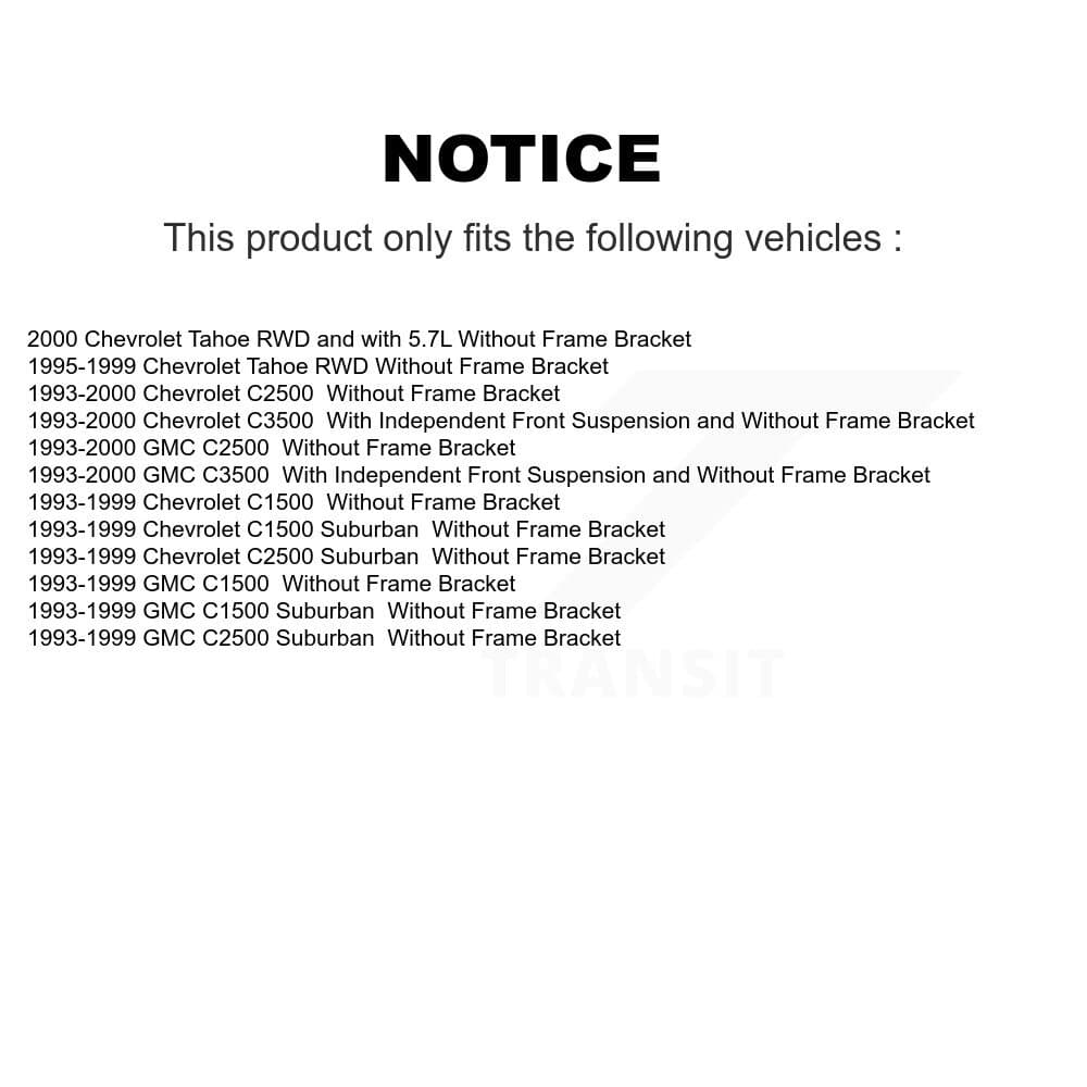 TOR - KTR-105105 - Front Steering Tie Rod End Kits image 2