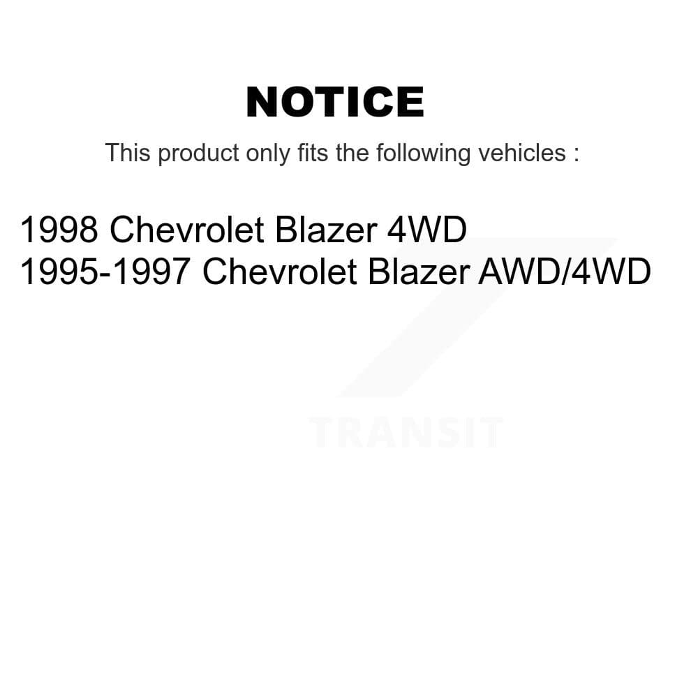 TOR - KTR-105118 - Front Steering Idler Arm Kits image 2