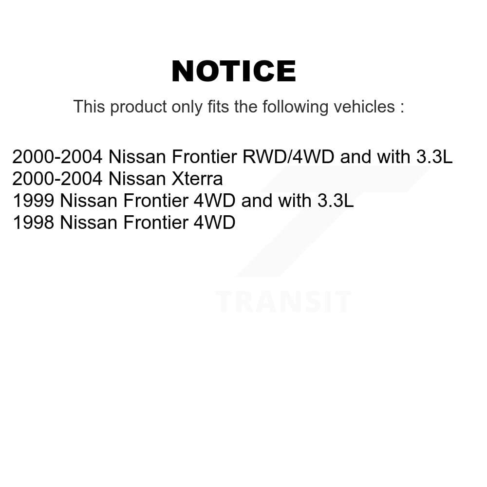 TOR - KTR-105125 - Front Steering Center Link Kits image 2
