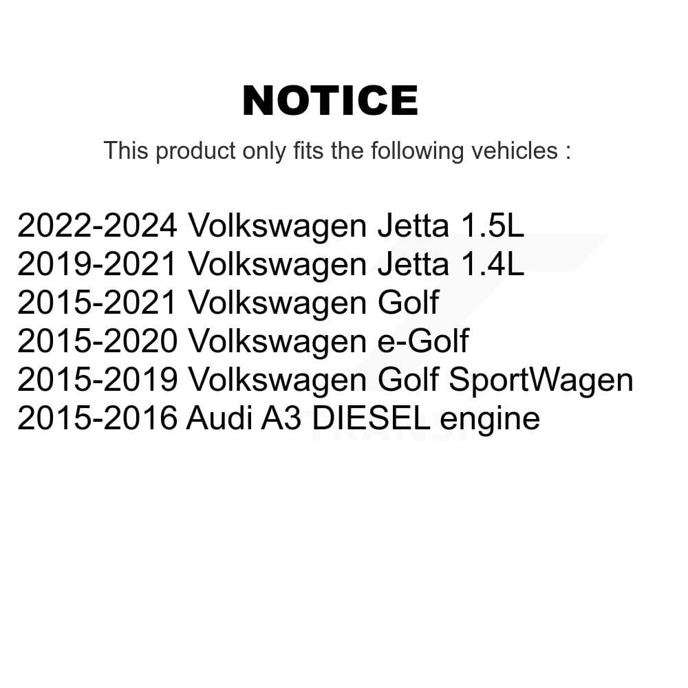 TOR - KTR-105148 - Front Suspension Control Arm Kits image 2