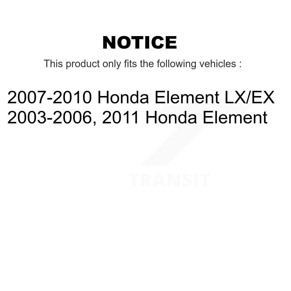 TOR - KTR-105175 - Front Lower Suspension Control Arm Kits image 2