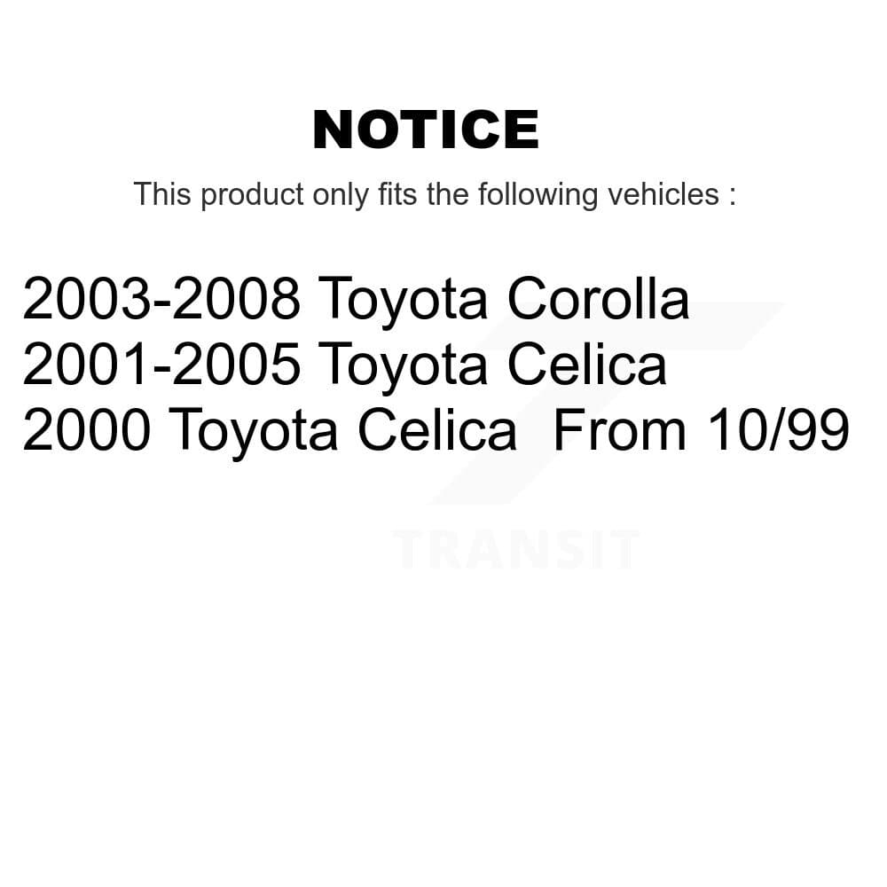 TOR - KTR-105221 - Front Lower Suspension Control Arm Kits image 2