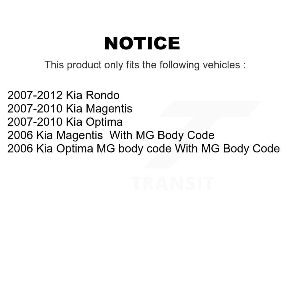 TOR - KTR-105236 - Front Lower Suspension Control Arm Kits image 2