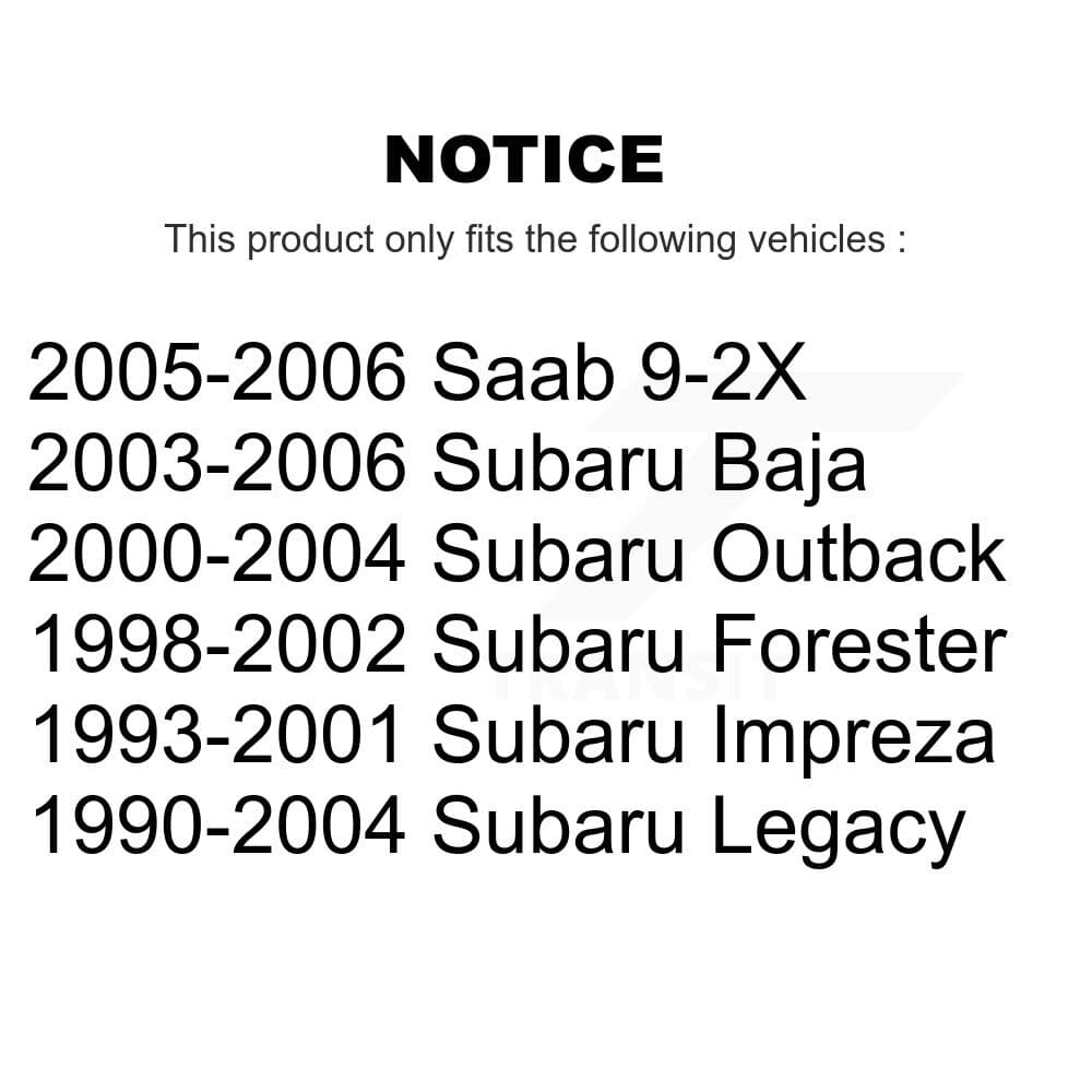TOR - KTR-105243 - Front Lower Suspension Control Arm Kits image 2