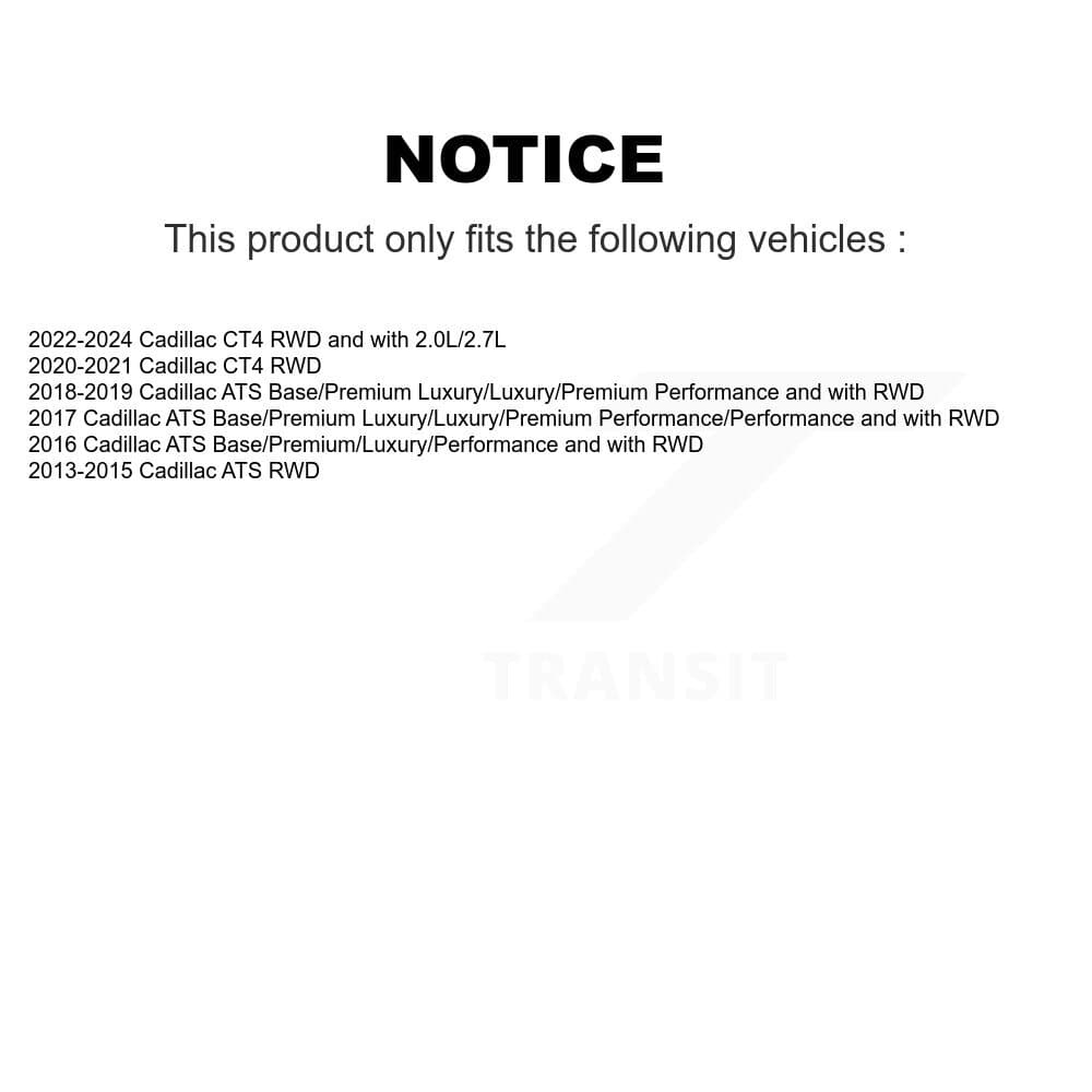 TOR - KTR-105257 - Front Lower Rearward Suspension Control Arm and Ball Joint Assembly Kits image 2