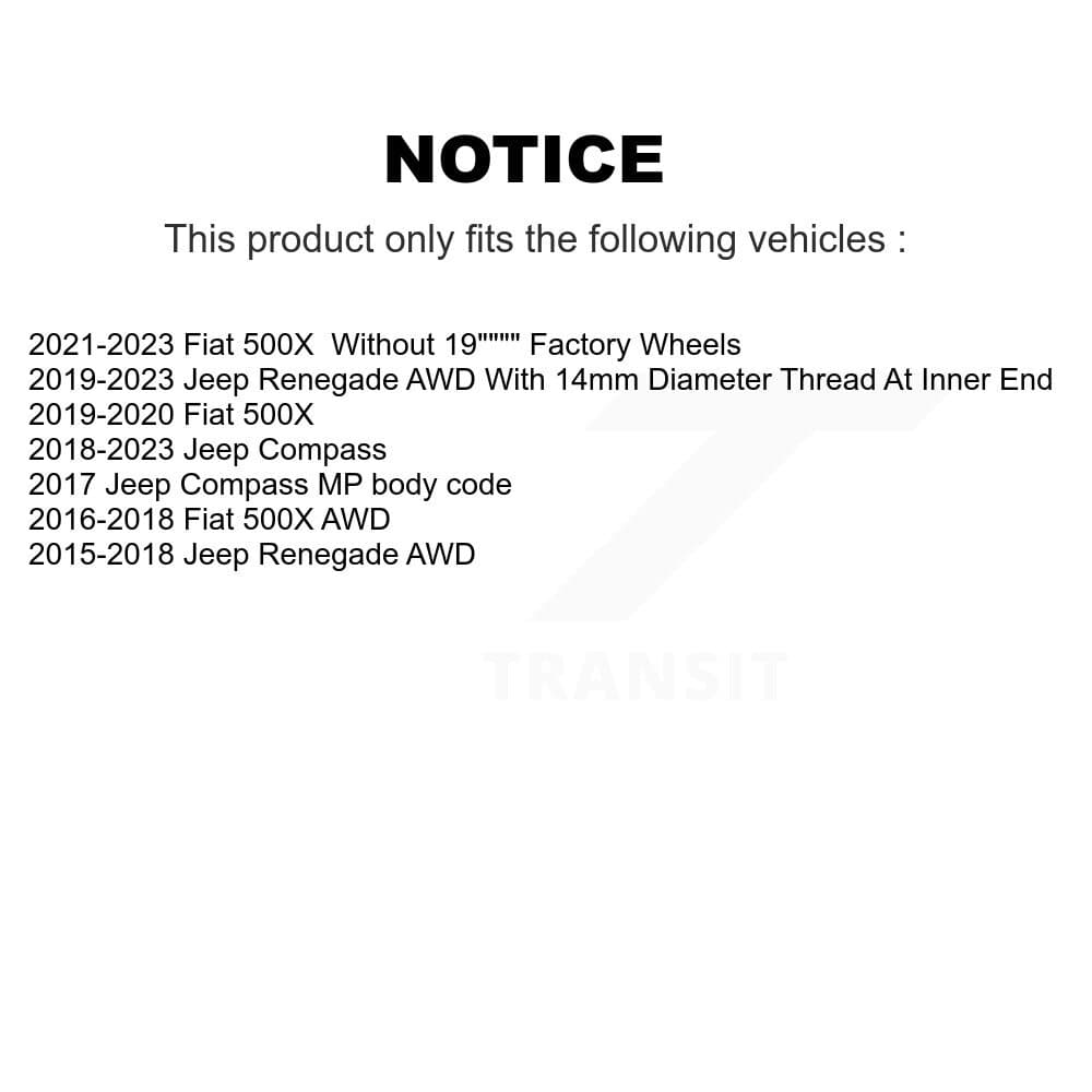 TOR - KTR-105272 - Front Suspension Control Arm and Ball Joint Assembly Kits image 2