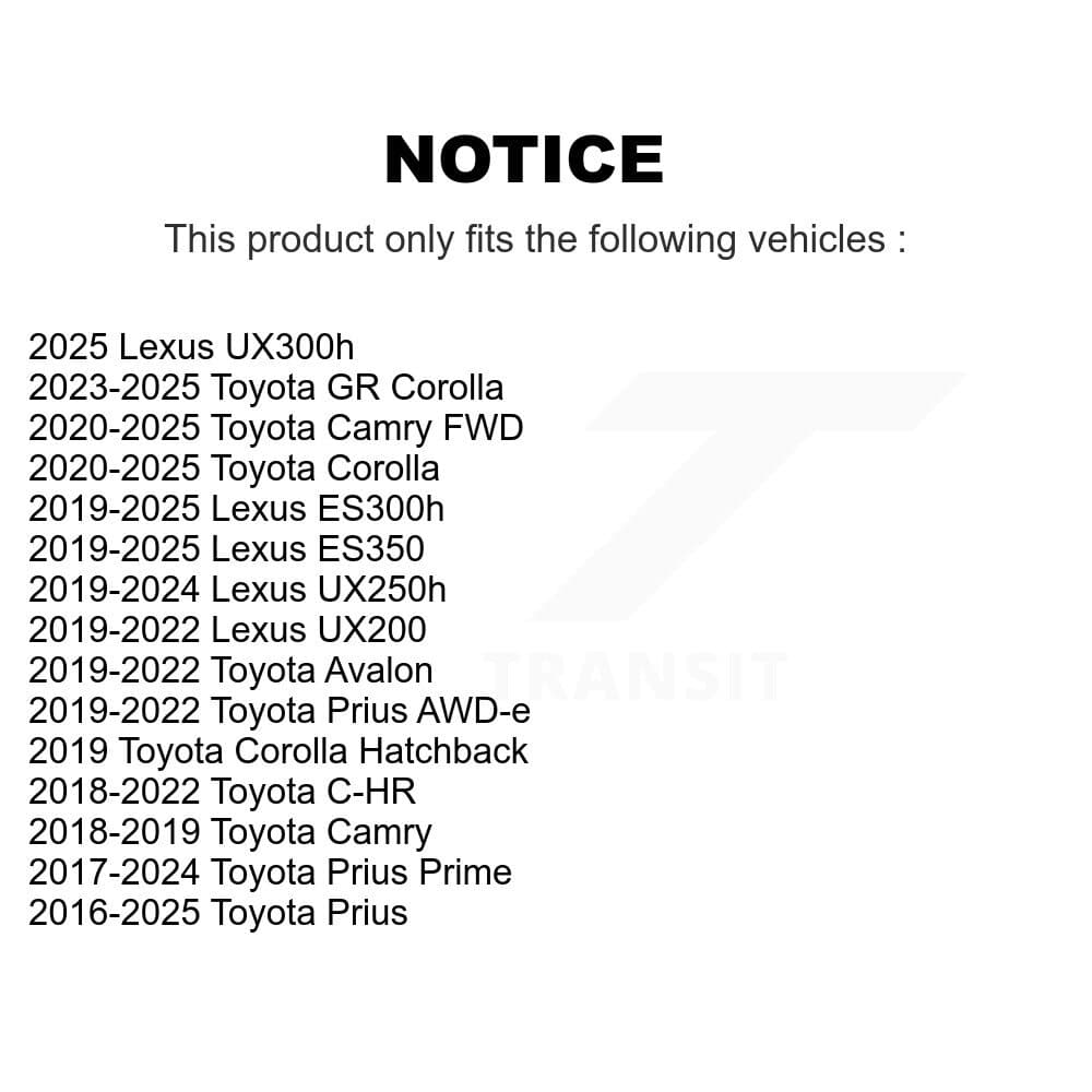 TOR - KTR-105293 - Rear Suspension Stabilizer Bar Link Kits image 2