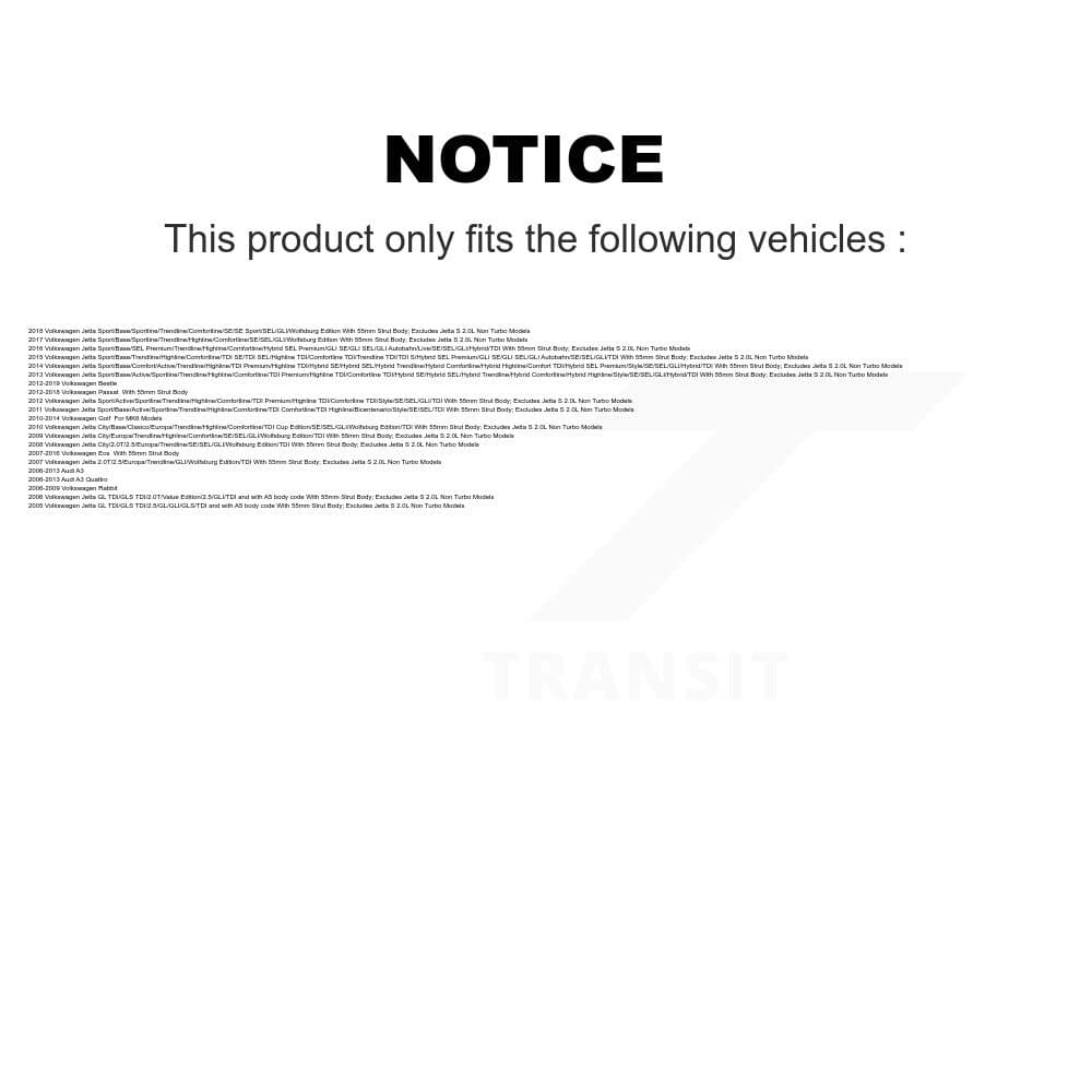 Transit Auto - KTT-100005 - Front Suspension Strut and Coil Spring Assembly Kits image 2