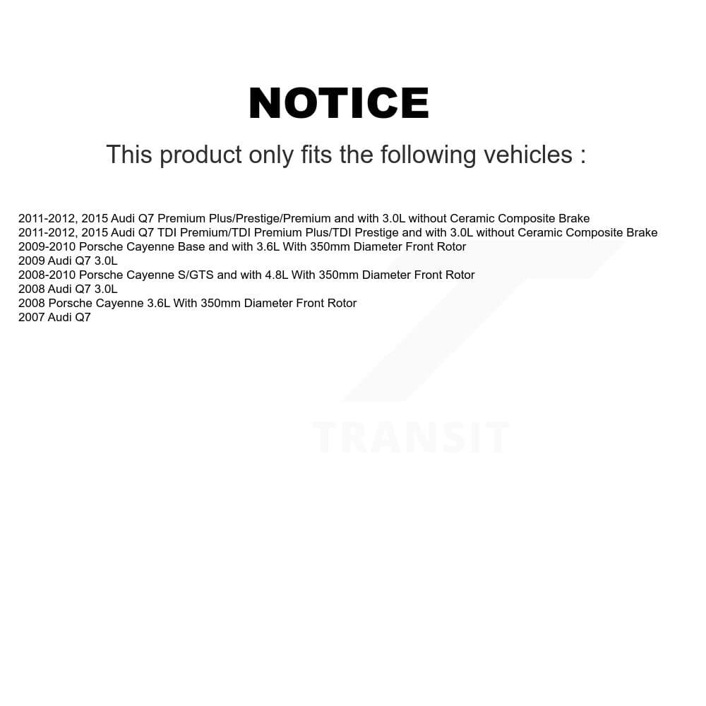 TEC - KTW-100144 - Front Disc Brake Pad Kits image 15
