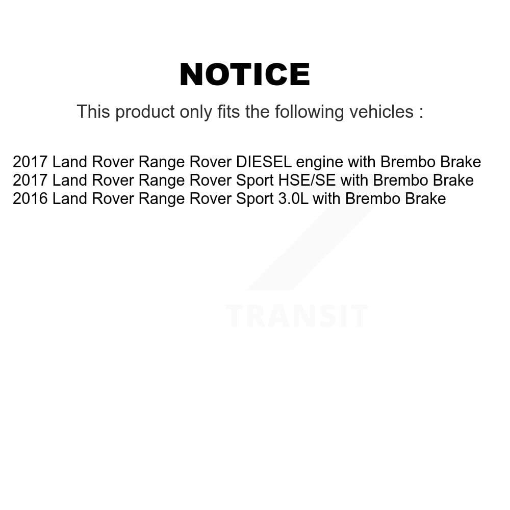 TEC - KTW-100176 - Front Disc Brake Pad Kits image 15