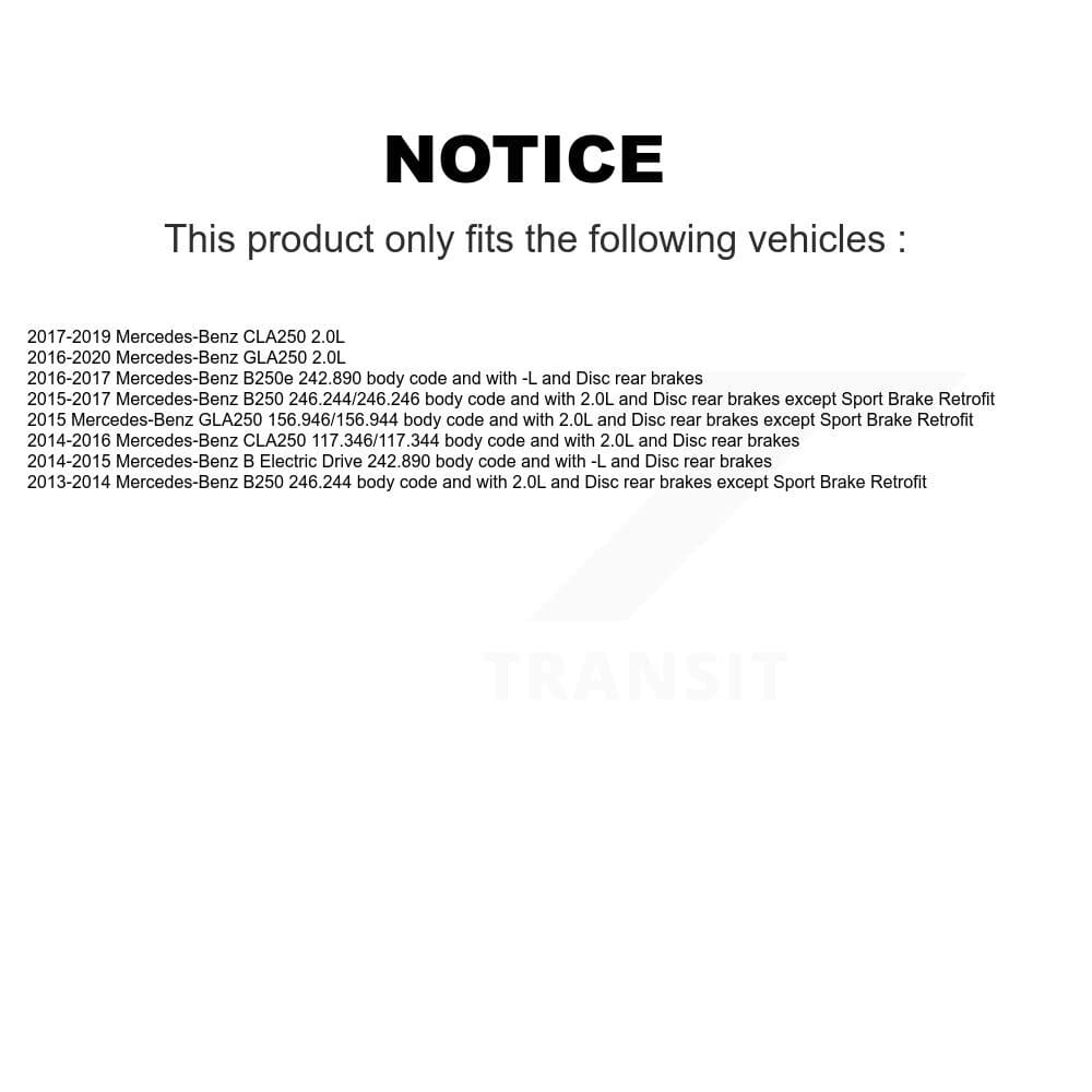 TEC - KTW-100227 - Front Disc Brake Pad Kits image 15