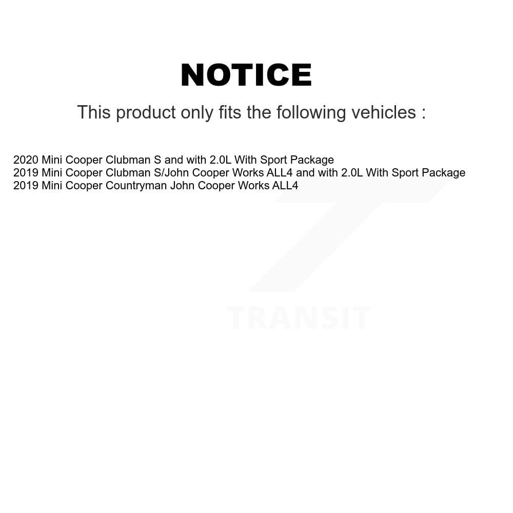 TEC - KTW-100280 - Front and Rear Disc Brake Pad Kits image 15