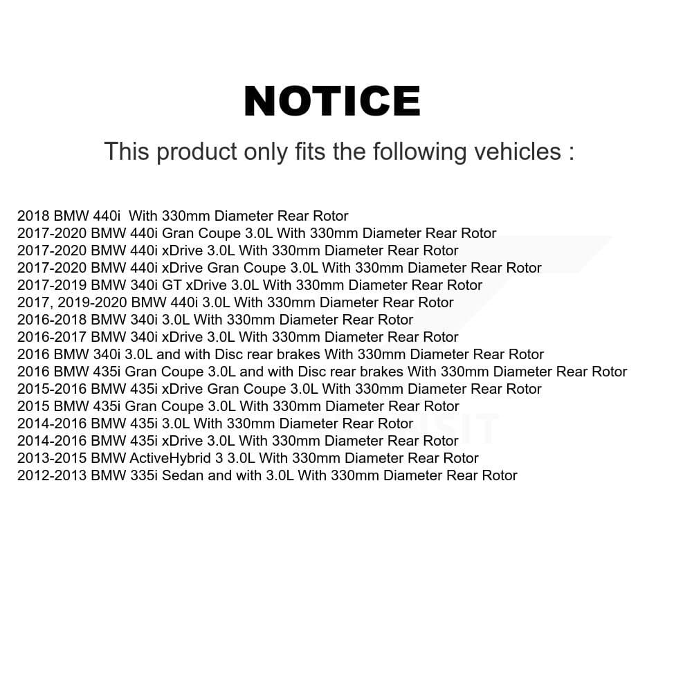 TEC - KTW-100285 - Front and Rear Disc Brake Pad Kits image 15