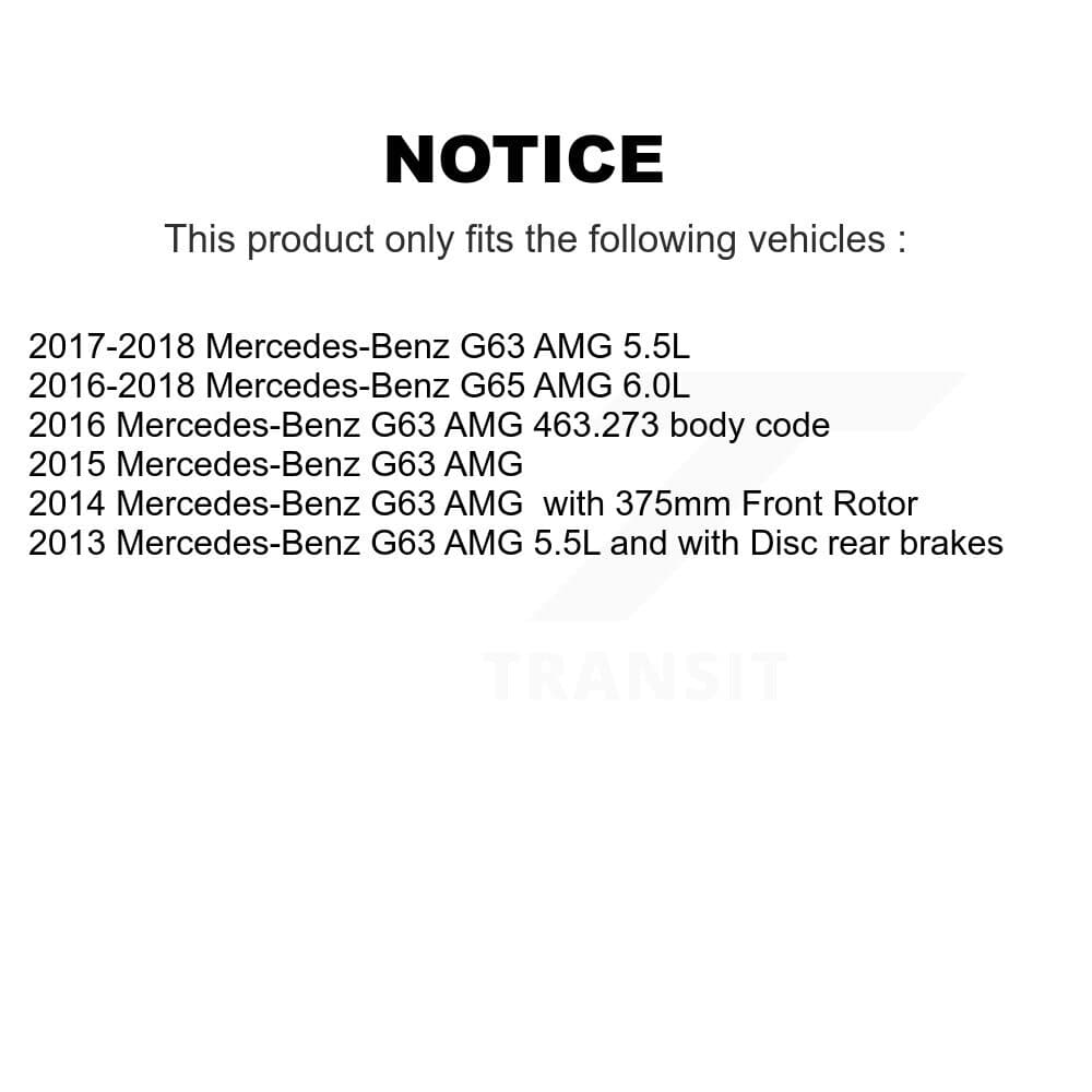 TEC - KTW-100434 - Front and Rear Disc Brake Pad Kits image 15