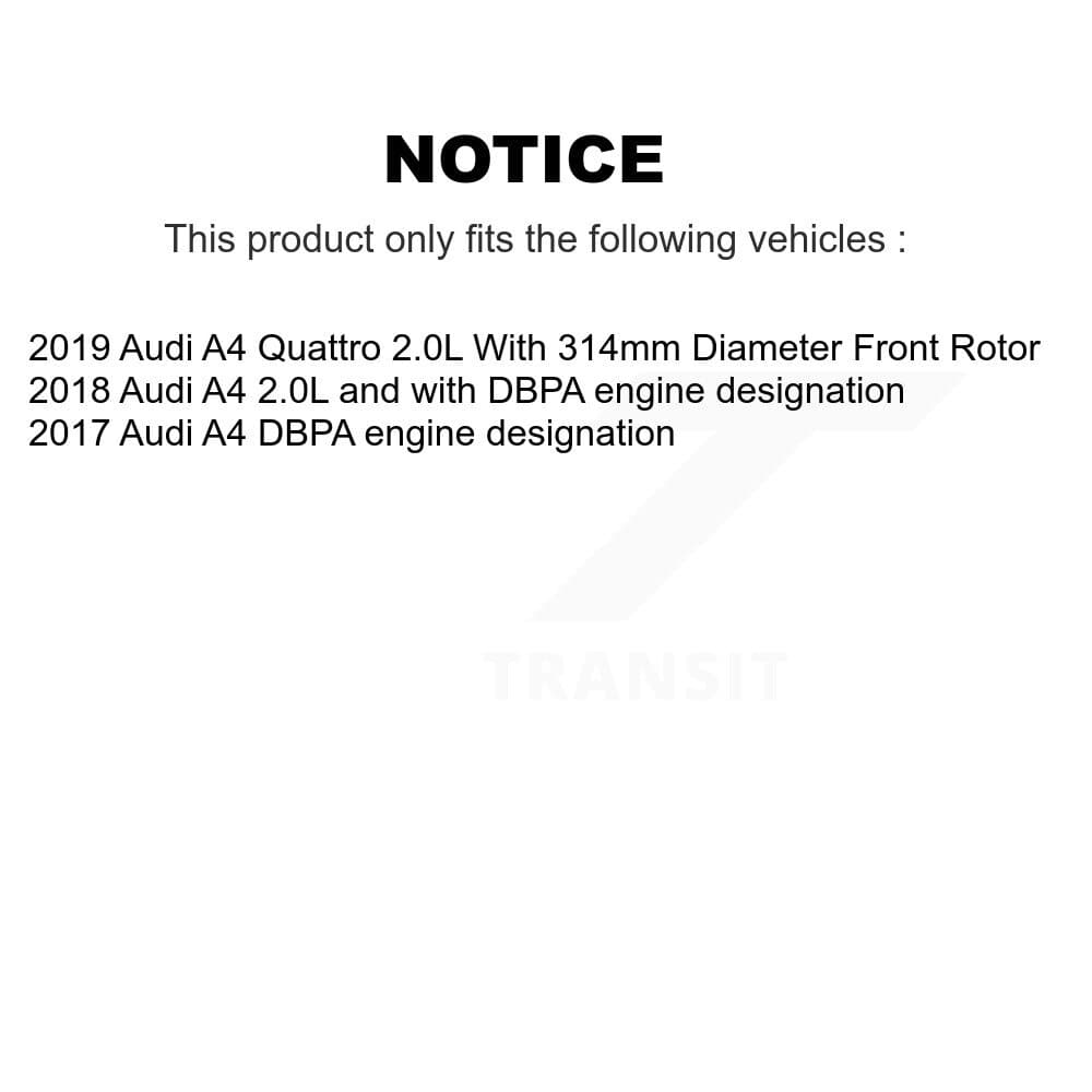 TEC - KTW-100455 - Front and Rear Disc Brake Pad Kits image 15