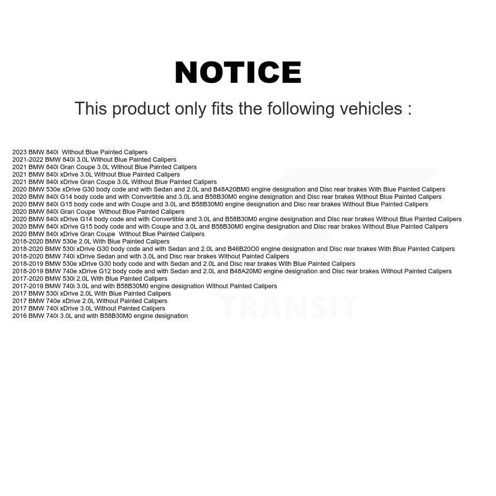 TEC - KTW-100706 - Front and Rear Disc Brake Pad Kits image 15