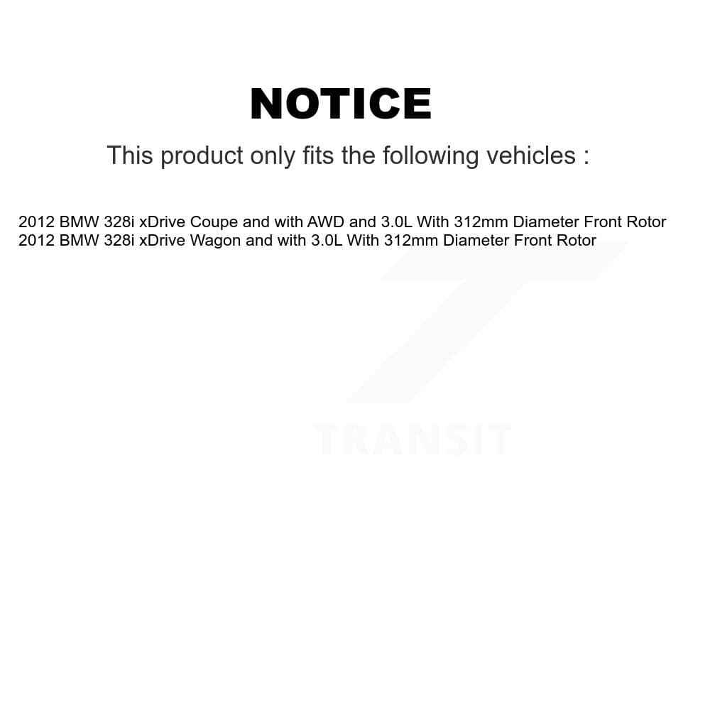 TEC - KTW-100772 - Front and Rear Disc Brake Pad Kits image 19