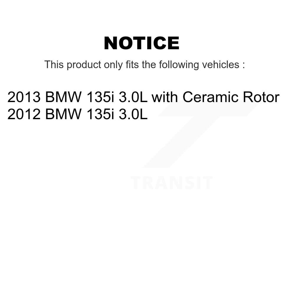 TEC - KTW-100788 - Front and Rear Disc Brake Pad Kits image 19