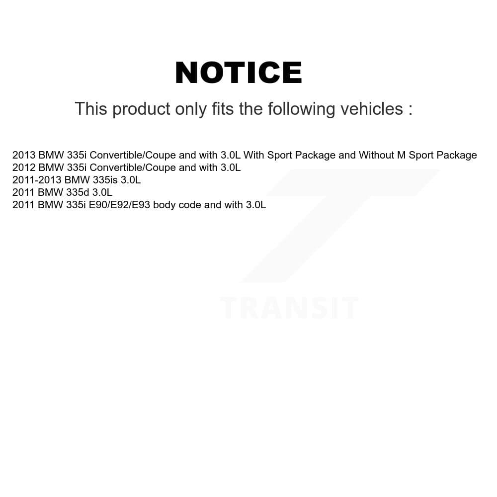 TEC - KTW-100792 - Front and Rear Disc Brake Pad Kits image 19