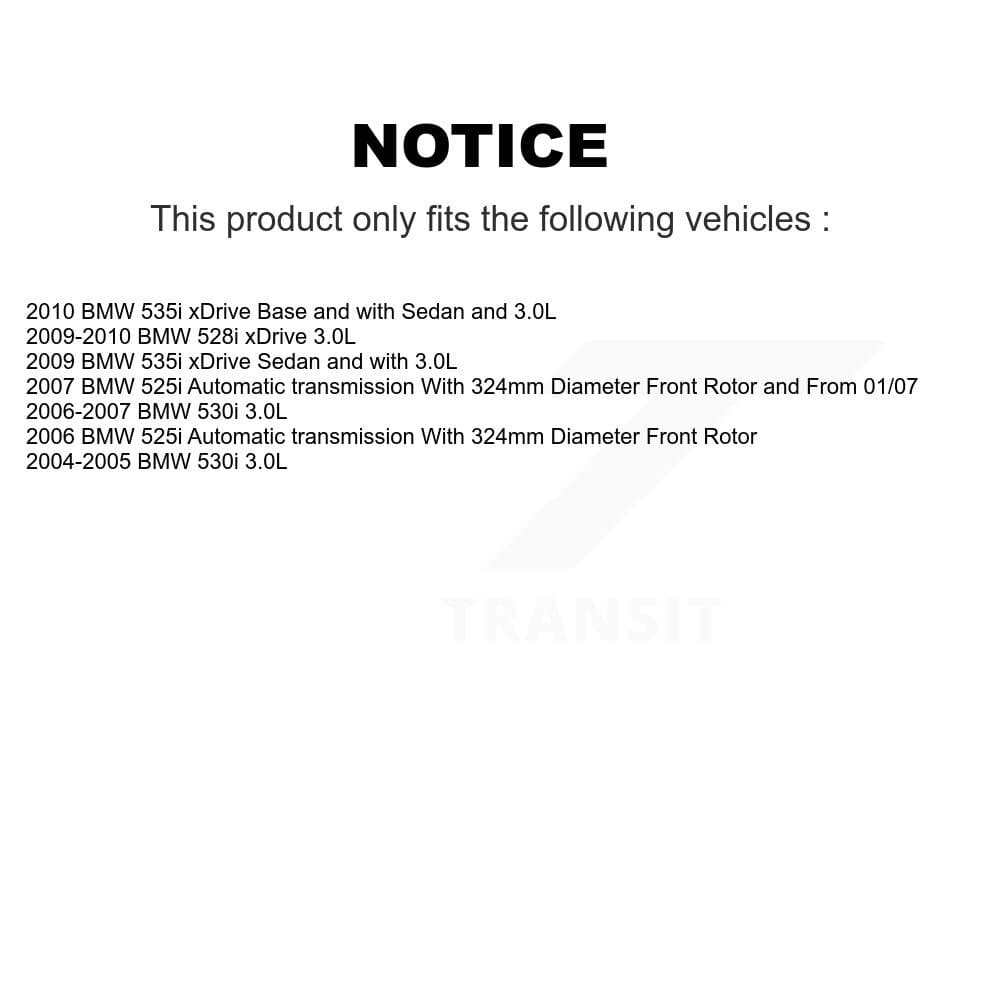 TEC - KTW-100836 - Front and Rear Disc Brake Pad Kits image 19