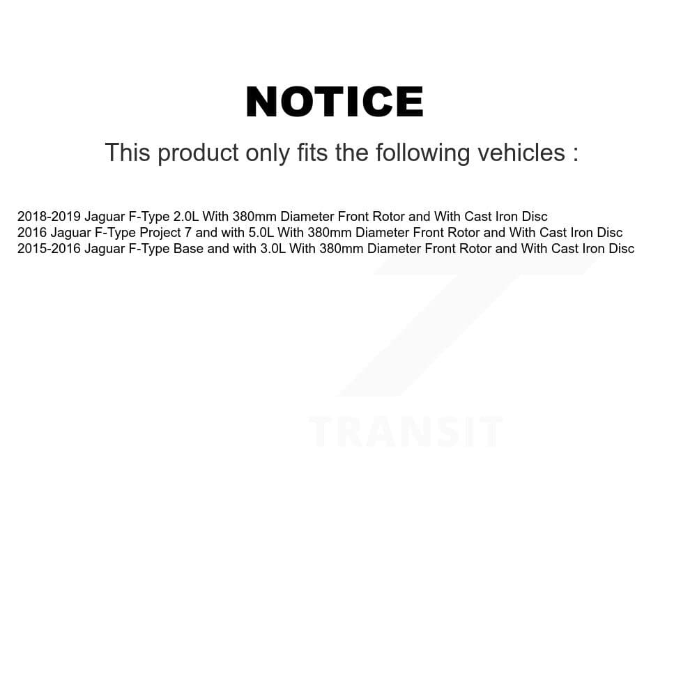 TEC - KTW-100891 - Front Disc Brake Pad Kits image 15
