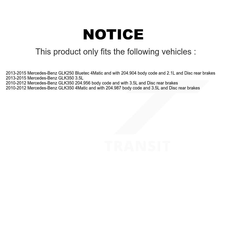 TEC - KTW-101007 - Front Disc Brake Pad Kits image 15